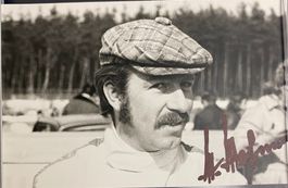 Autogramm   Heinrich Hofmann   Schweizer Autorennfahrer